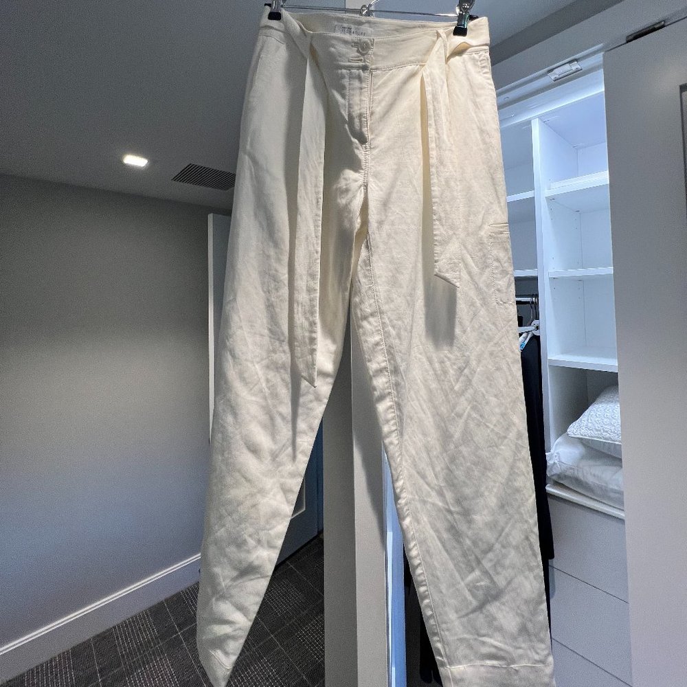 White Linen Pants